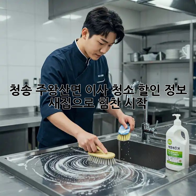 청송 주왕산면 이사 청소 할인 정보! 새집으로 힘찬 시작!